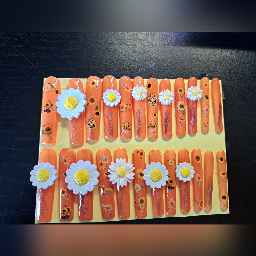 3XL color changing Press-on nails